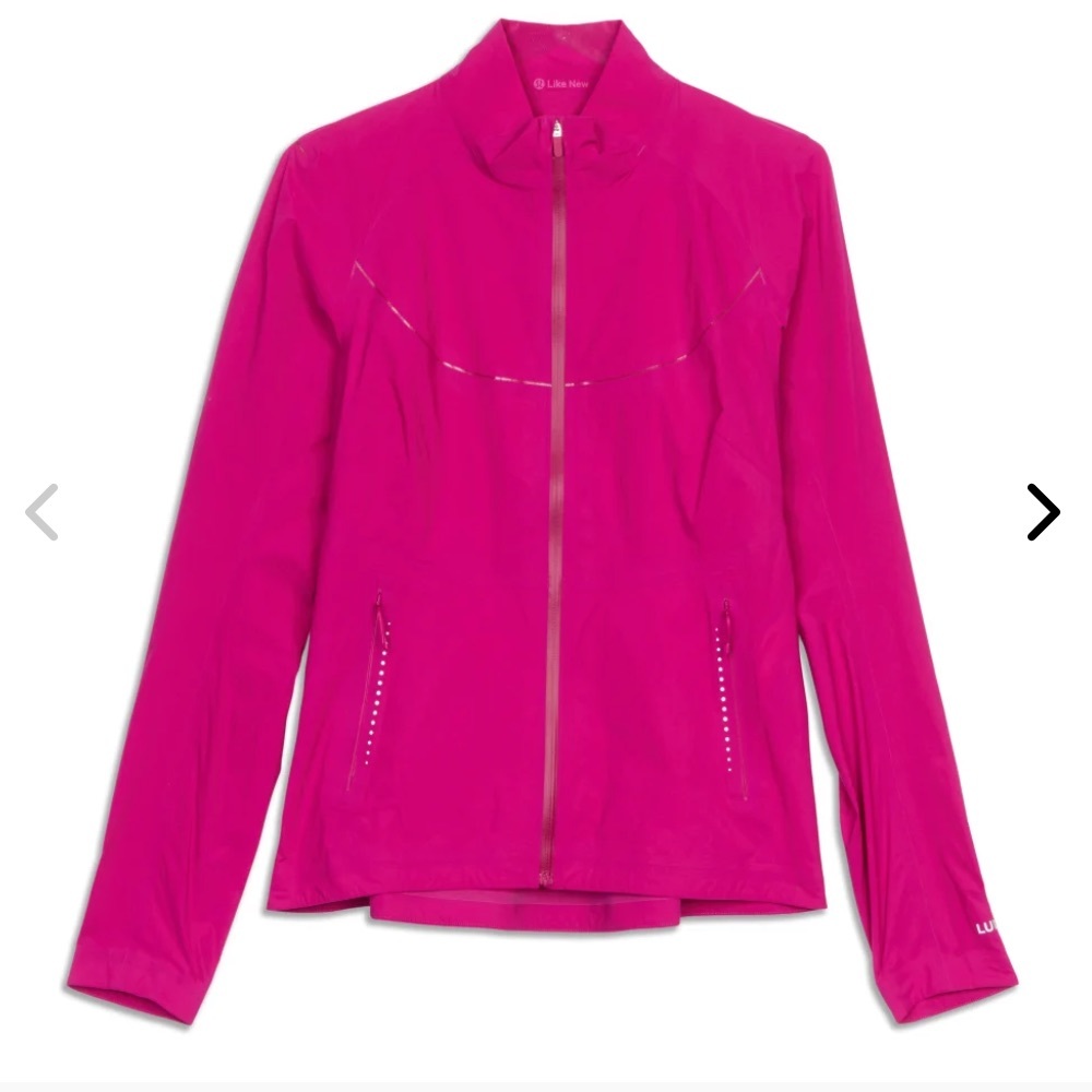 Lululemon Fast and Free Windbreaker Pink